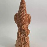 Vintage Ceramic Parrot Sculpture
