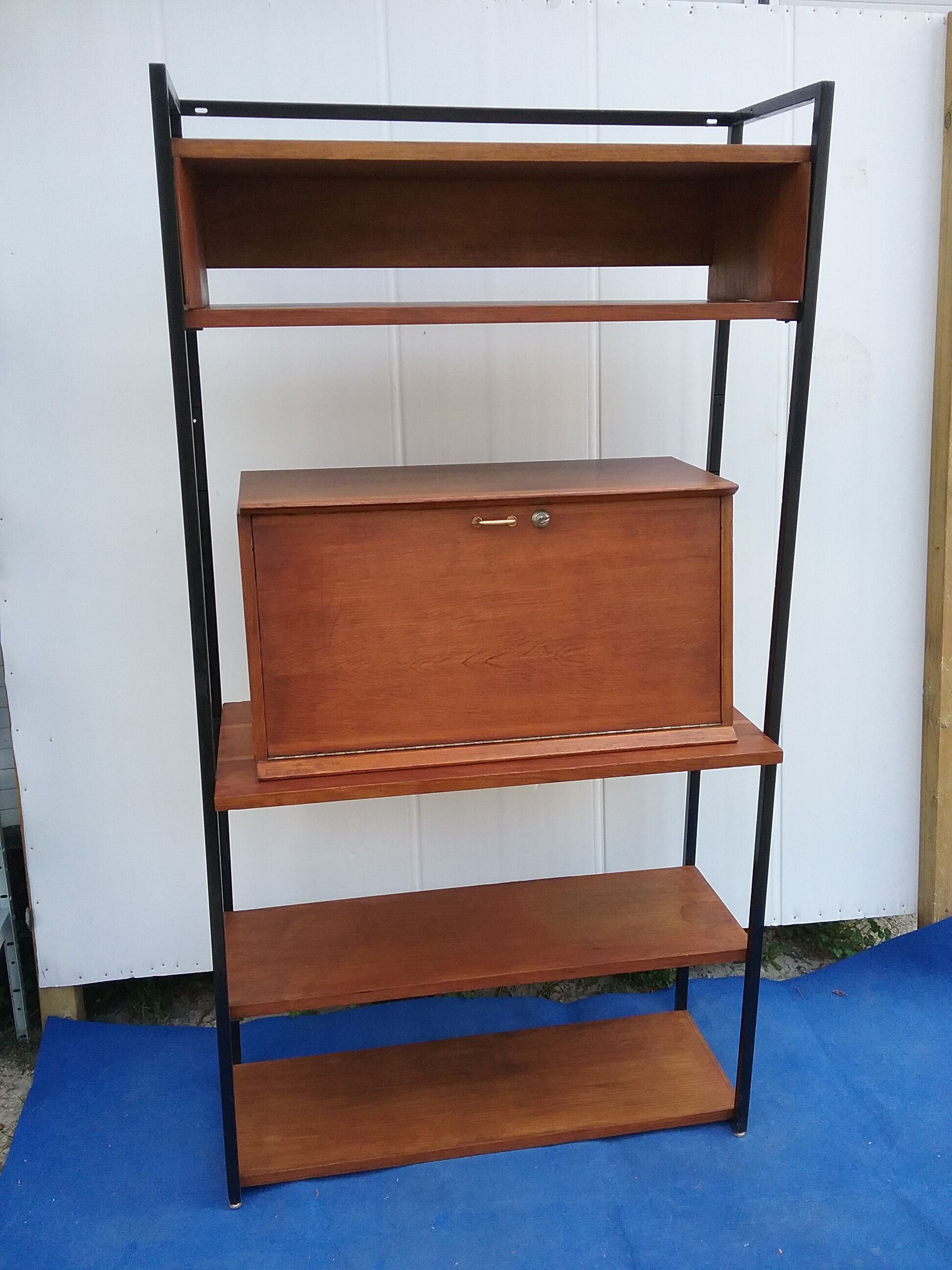 Vintage secretary shelf