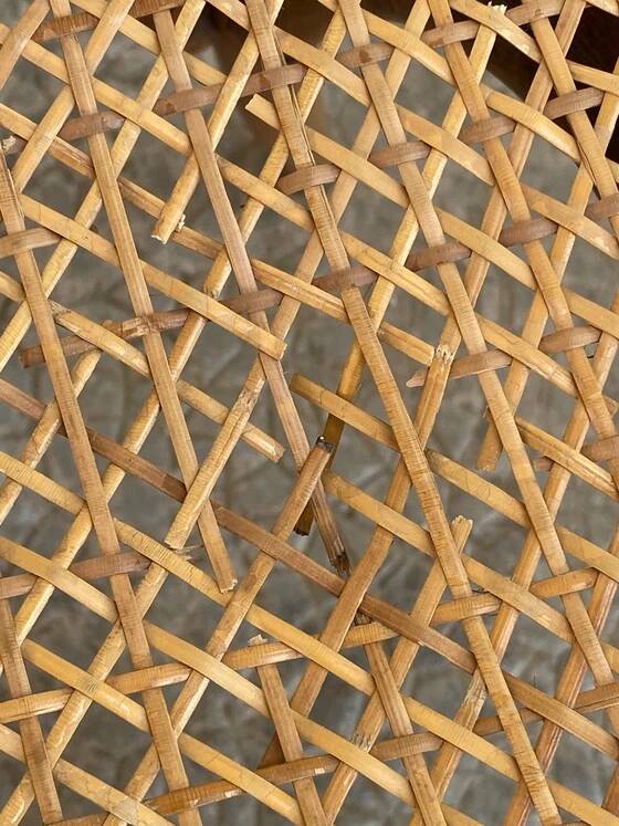Bistro chair Horgen Glaris in curved wood and caning, Switzerland, circa 1900.