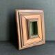 Old wooden frame for miniature, reliquary