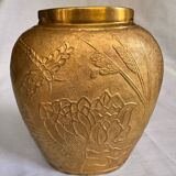 Vase en laiton