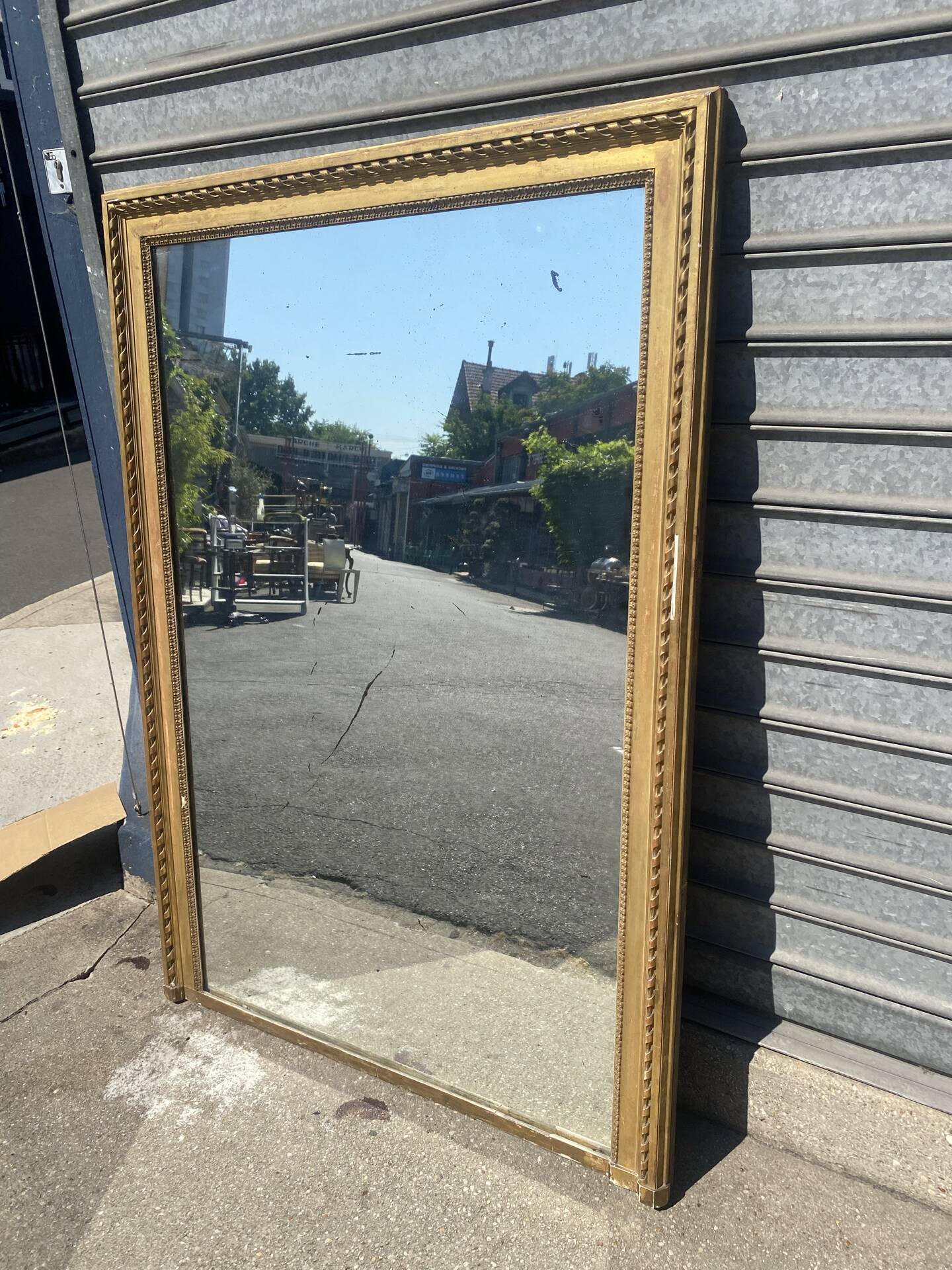 Miroir de cheminée