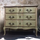 Chest of drawer Louis XV style crossbow