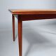 Table à manger en teck par Georg Petersens. Danemark, années 1960.