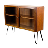 Vintage teak shopping shop window shelf 60s