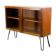 Étagère commode vintage en teck vitrine années 60
