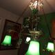 Very large art nouveau chandelier Murano (1 meter)