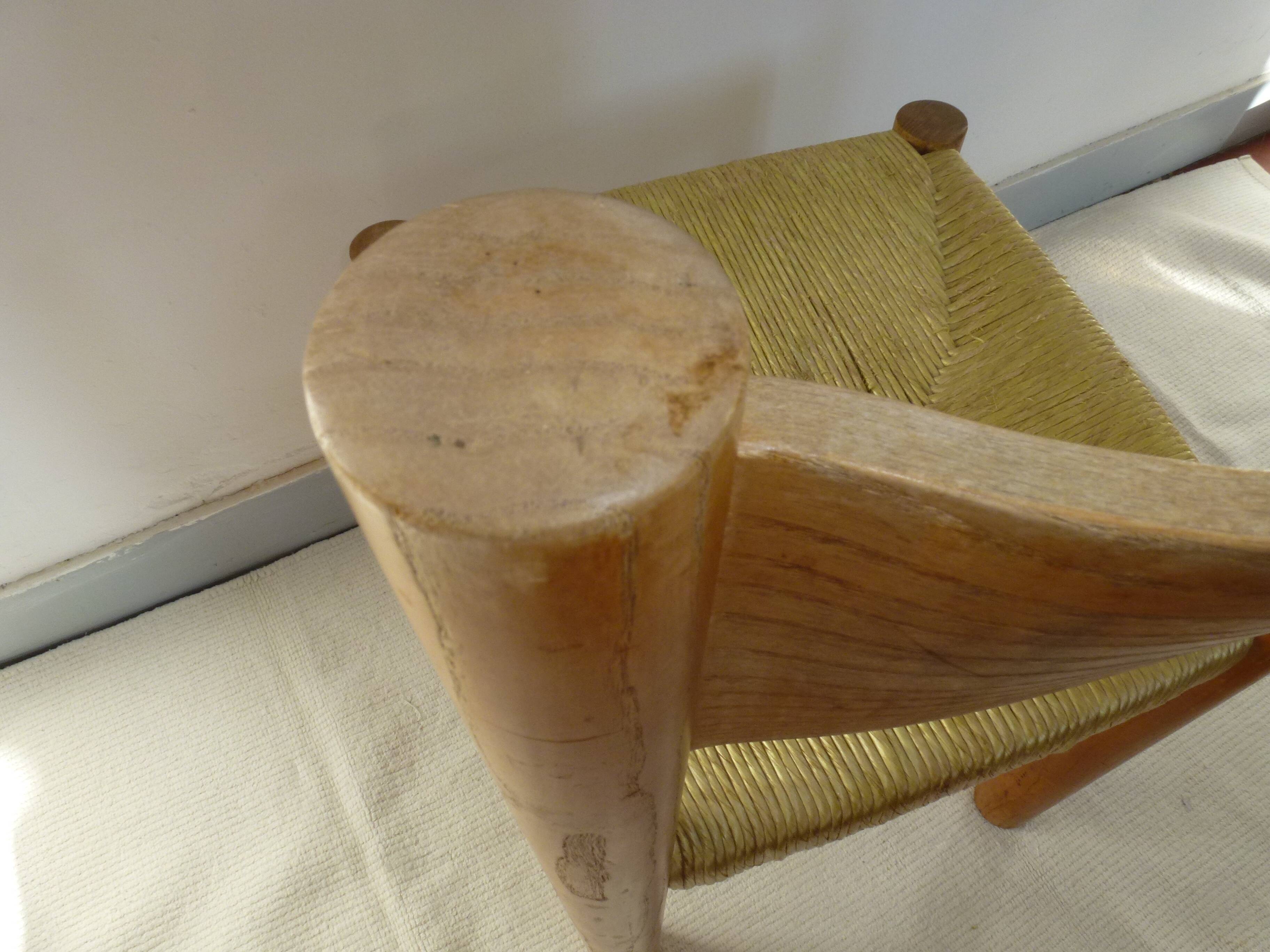 Chair Méribel by Charlotte Perriand 1960