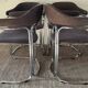 Series of 4 Italian armchairs by Otto Gerdau 1970s