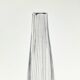 Grand vase en verre rayé scandinave du milieu du siècle par Vicke Lindstrand pour Kosta, Suède, années 1950.