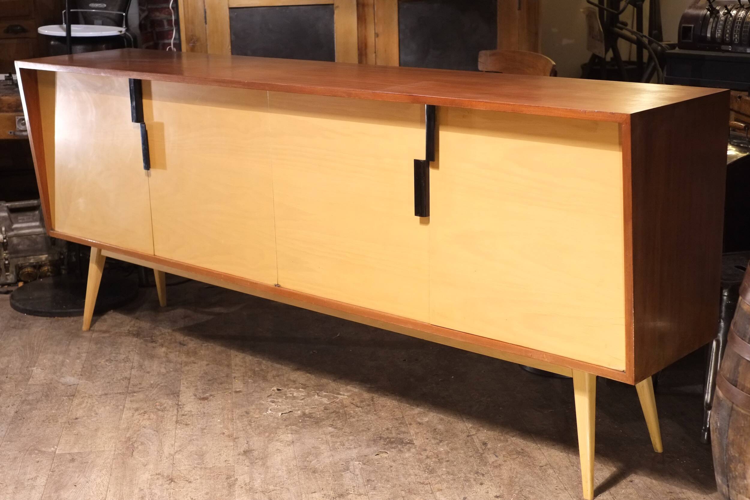 enfilade design vintage style Alain Richard or Pierre Gariche