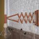 Accordion wall light.