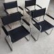 4 B34 armchairs by Marcel Breuer from the 1980s
