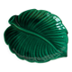 Vintage slip leaf bowl
