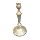 Neoclassical brass candlestick
