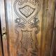 Art nouveau wardrobe
