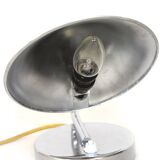 Bauhaus Style Chrome Bedside Table Lamps from Napako, Czechoslovakia, 1930s