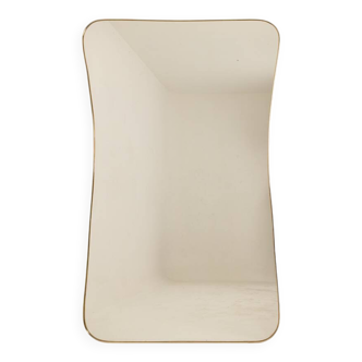 Mirror in the style of Gio Ponti, 1980s-90s.