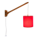 Scandinavian Mid-Century modern Wall lamp/swing teak lamp