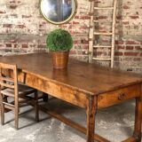 18th century walnut farm table