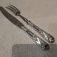 Carving service for 2 pieces, silver-plated metal, Ercuis silversmith, Louis XV style, 29