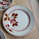 Lot 6 flat plates Touraine de Lunéville