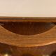 Plateau de service ancien en bois et laiton 61 x 38 cm
