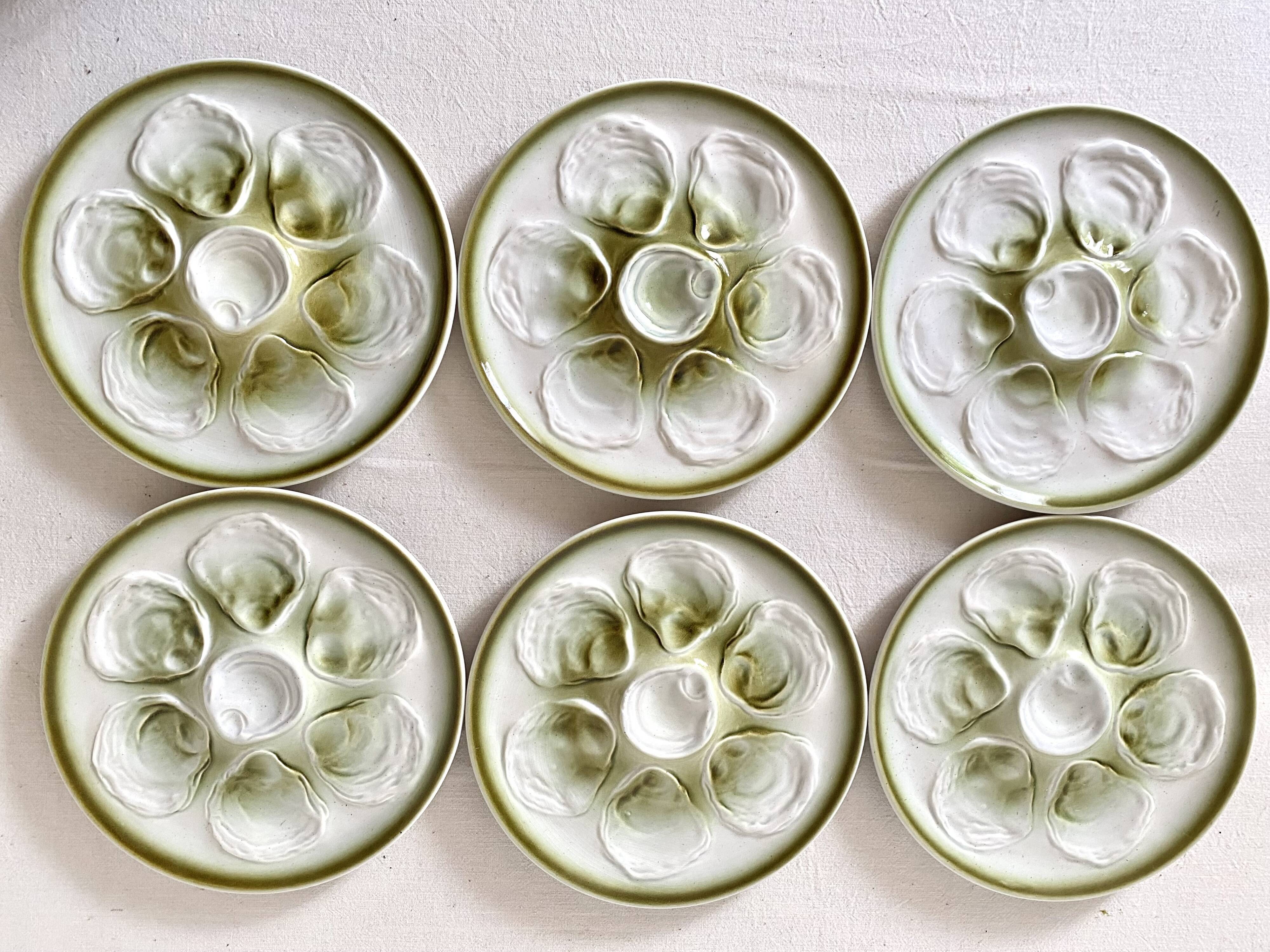 Saint Amand Oyster Plates