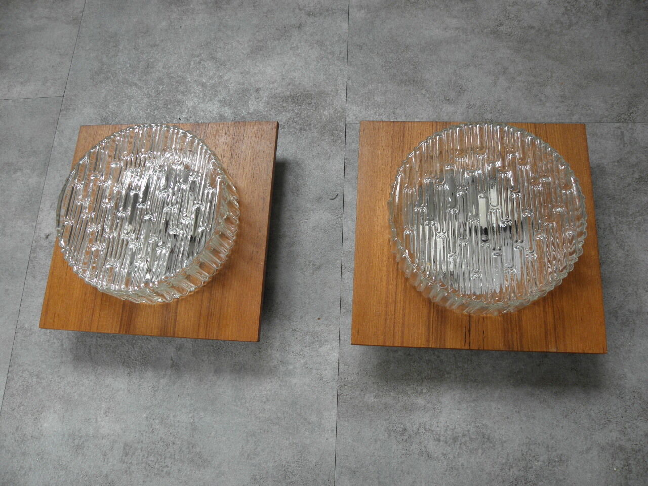 Scandinavian design applique lamps 50/60 vintage