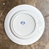 K&G Lunéville round dish in blue ironstone