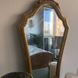 Miroir doré classique 32x55cm