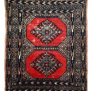 Pakistani carpet lahore handmade 45cm x 58cm 1970