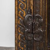 Charles II Oak Plaque, 1684, Set of 3