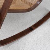 Luigi Crassevig "Dondolo" rocking chair 1970s