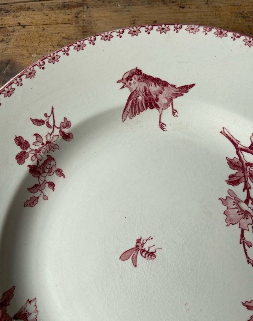 Plat en terre de fer modèle Favori