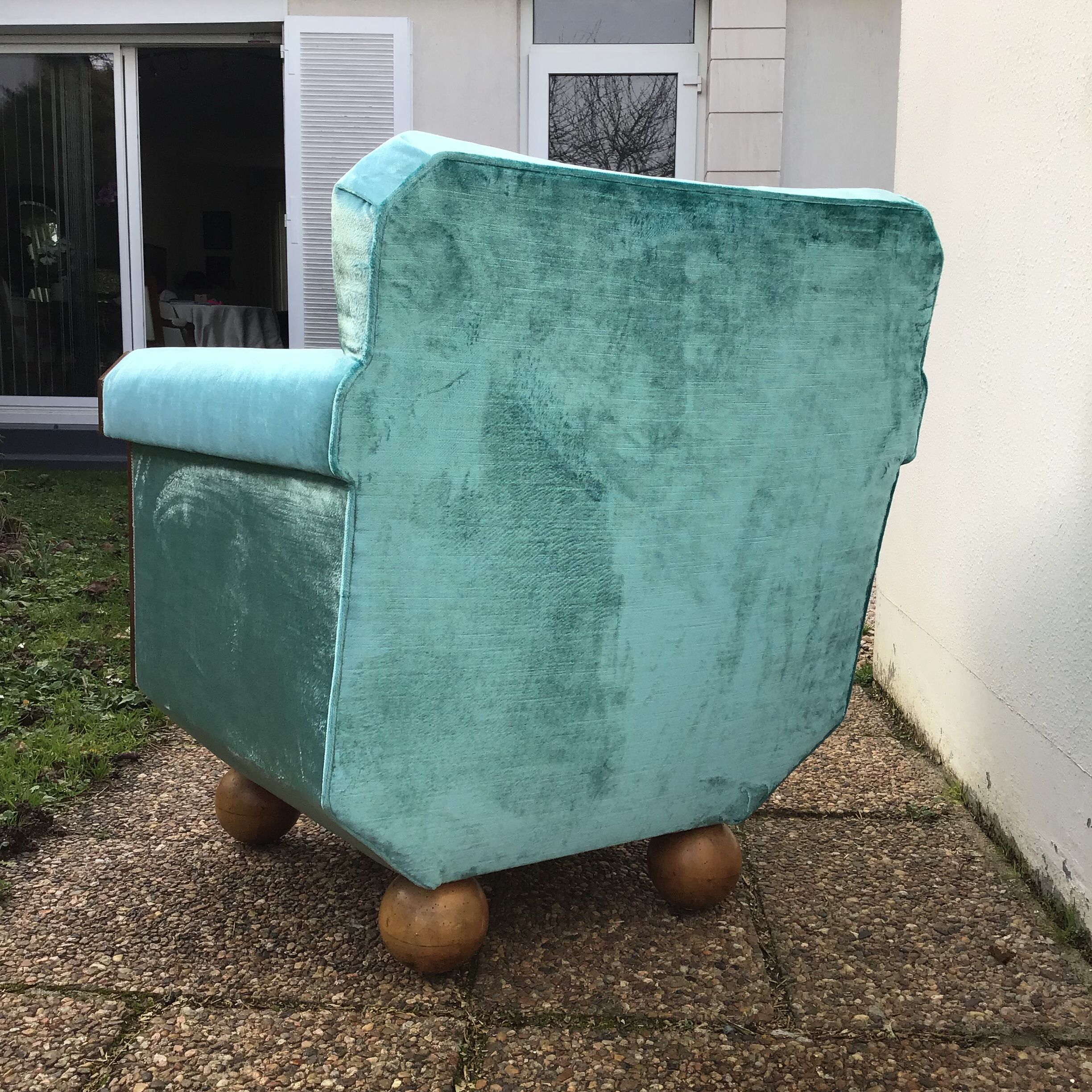 Art deco armchair