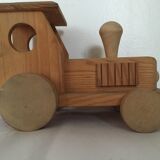 Wooden train set