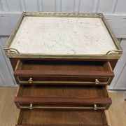 small mahogany chiffonnier table