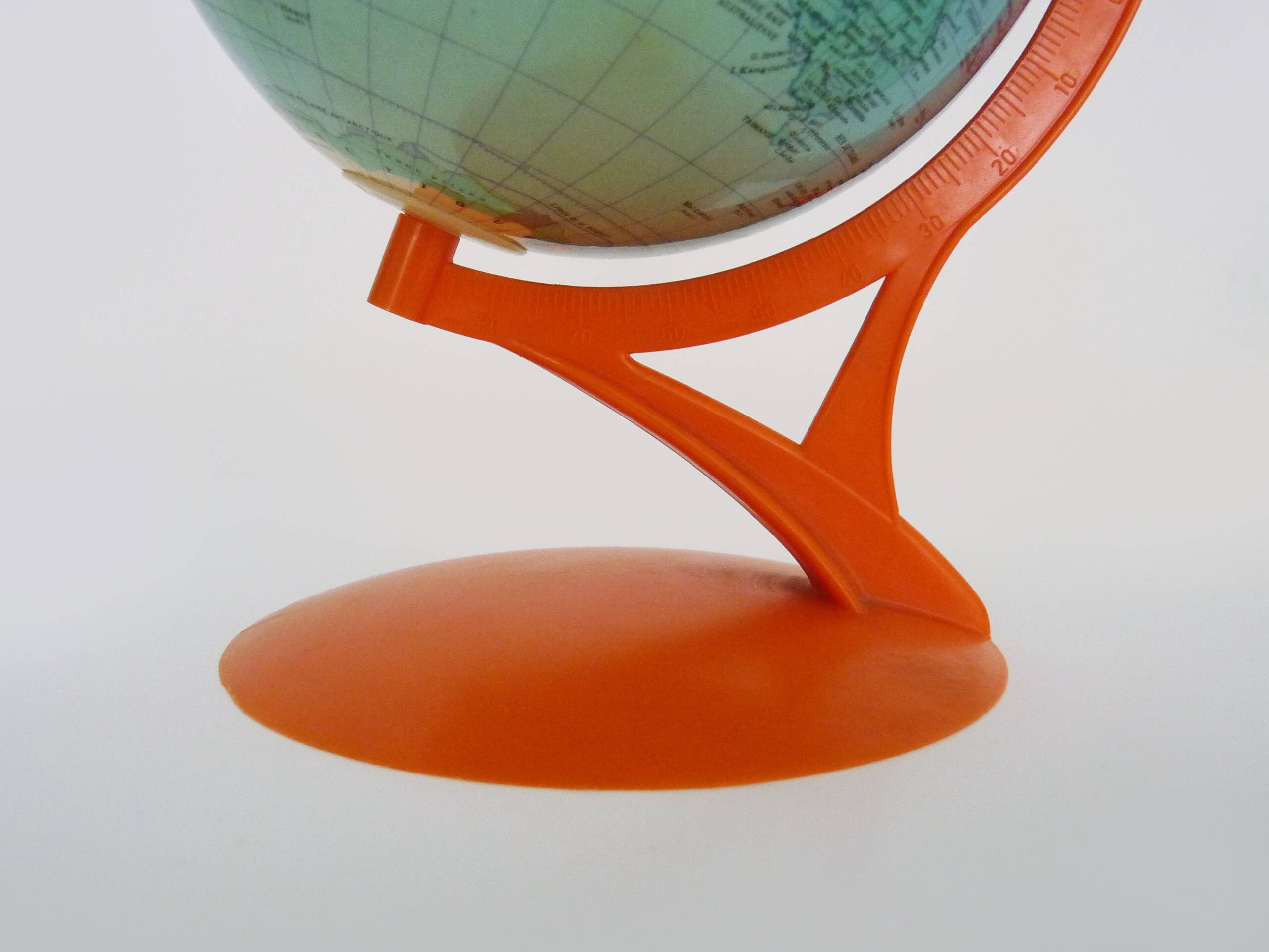 Globe terrestrial map world Editions Rico Florence Year 70