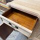 Aero-sanded cherry wood enfilade