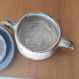 Ceramic soup bowl in Vallauris around 1960