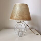 Schneider Crystal Lamp Base 1960 Vintage