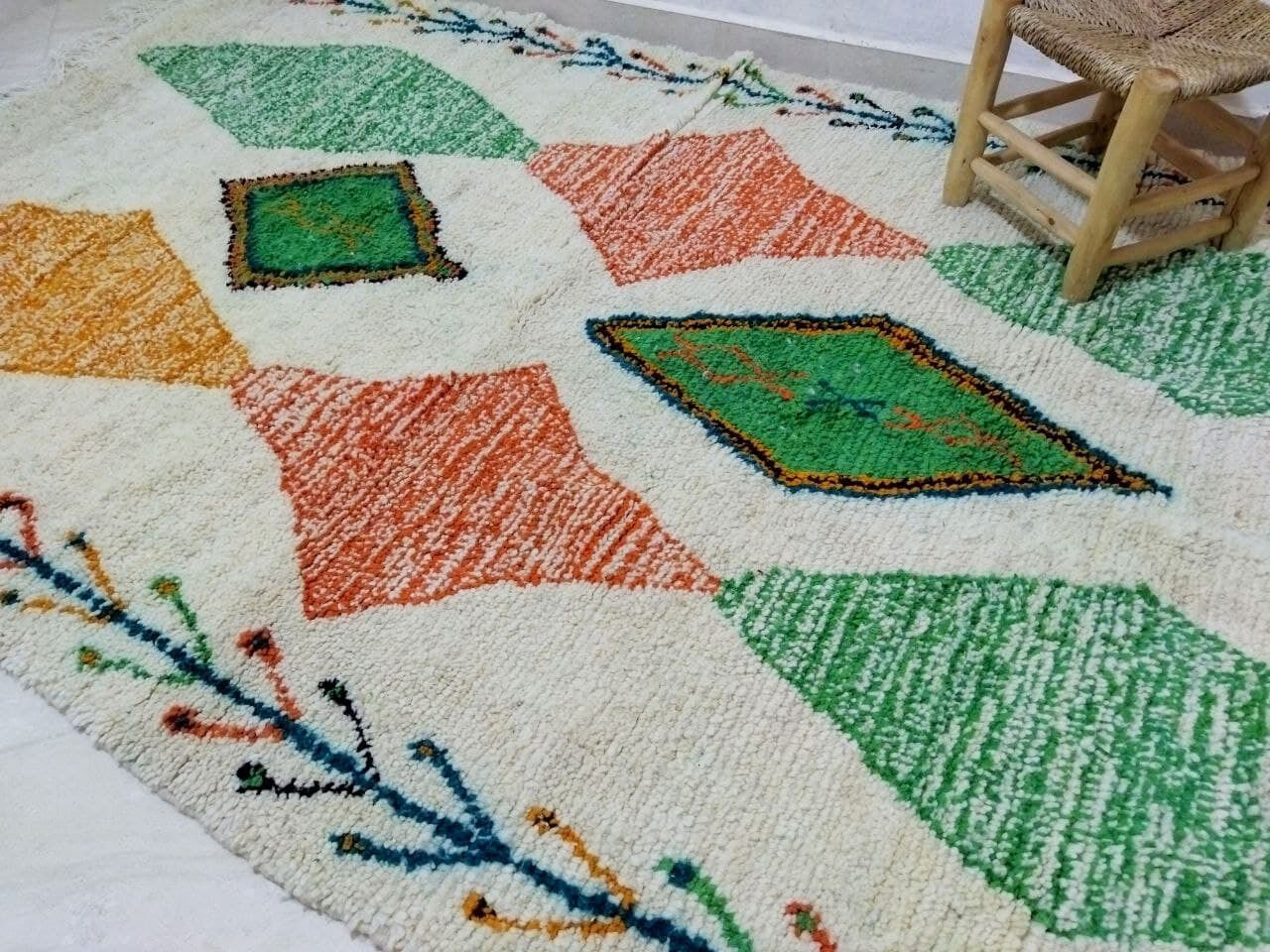 Diamand berber carpet 252 x 152 cm