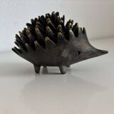 Vintage 1950 hedgehog ashtrays by Walter Bosse for Hertha Baller