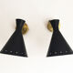 Suite de trois appliques Italiennes de design 1950