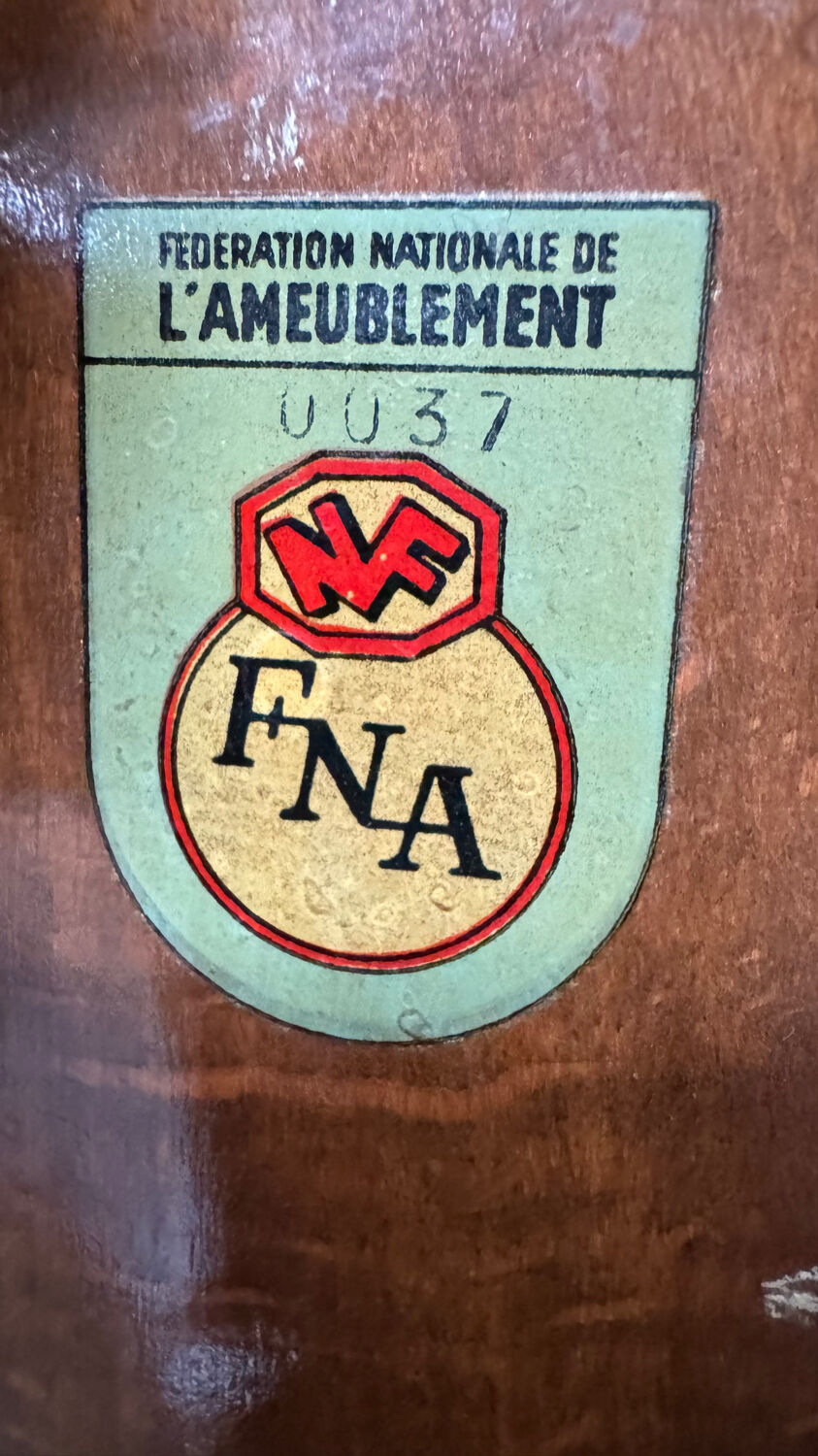 Mahogany and burl enfilade 1950/60