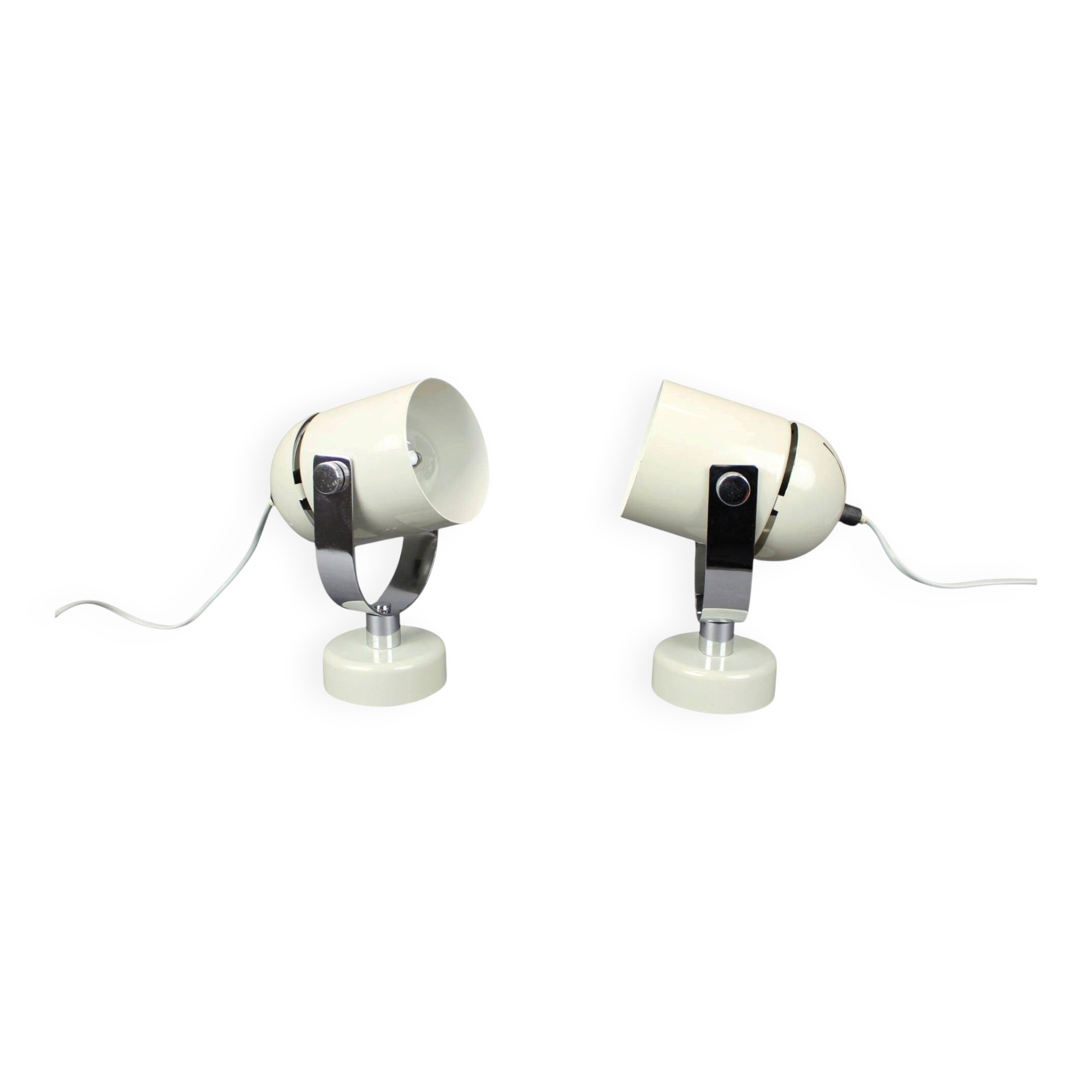 Pair of Mid-Century Wall Lamps by Stanislav Indra, Czechoslovakia, 1970s
