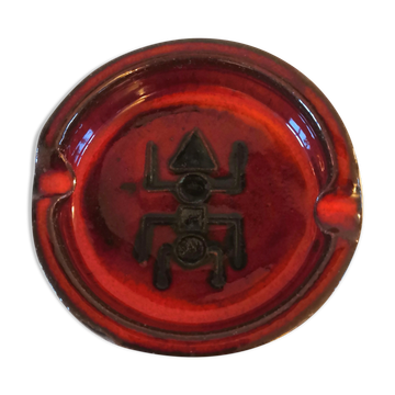 Vintage ceramics signed Erta Belgium 70s