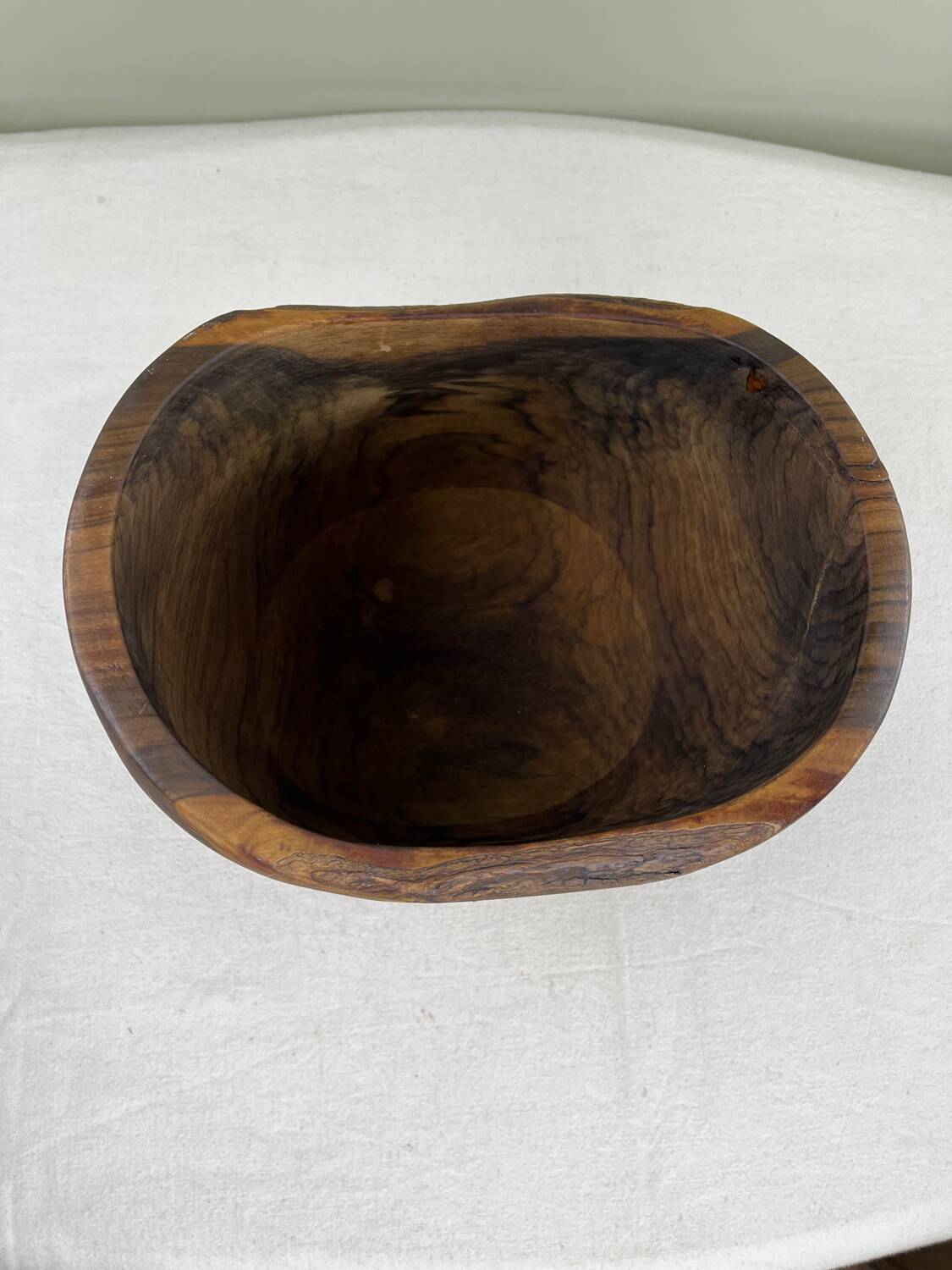Saladier en bois d’olivier