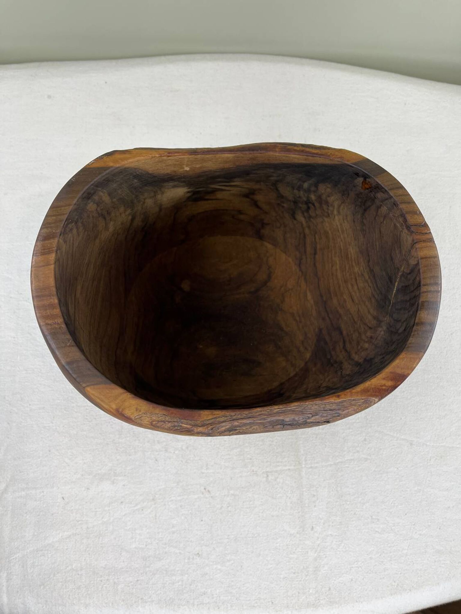 Saladier en bois d’olivier